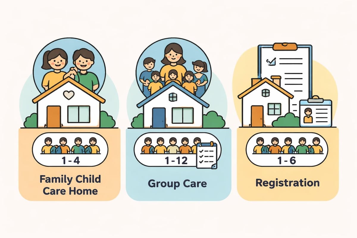 Home daycare licensing pathways