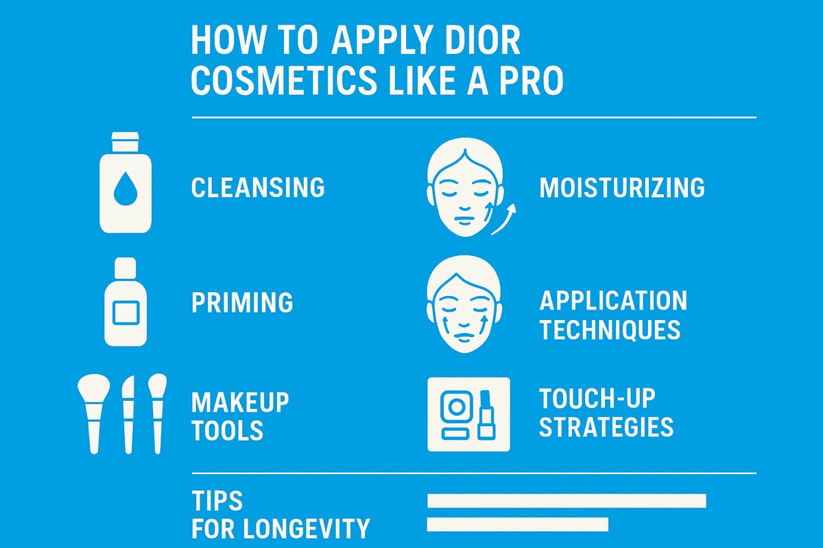 Expert Tips: How to Apply Dior Cosmetics Like a Pro
