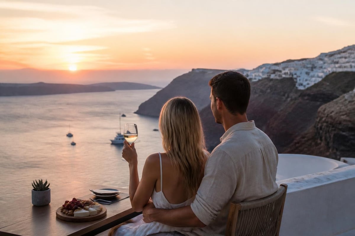 Santorini couples experience