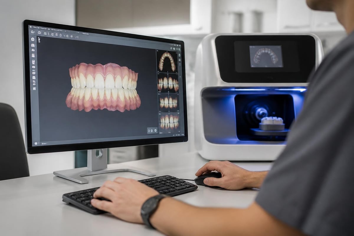 Modern cosmetic dental technology