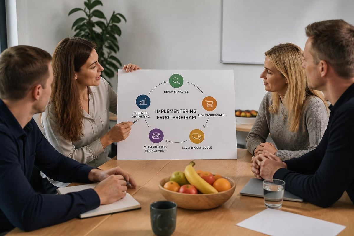 Frugtordning implementering trin-for-trin