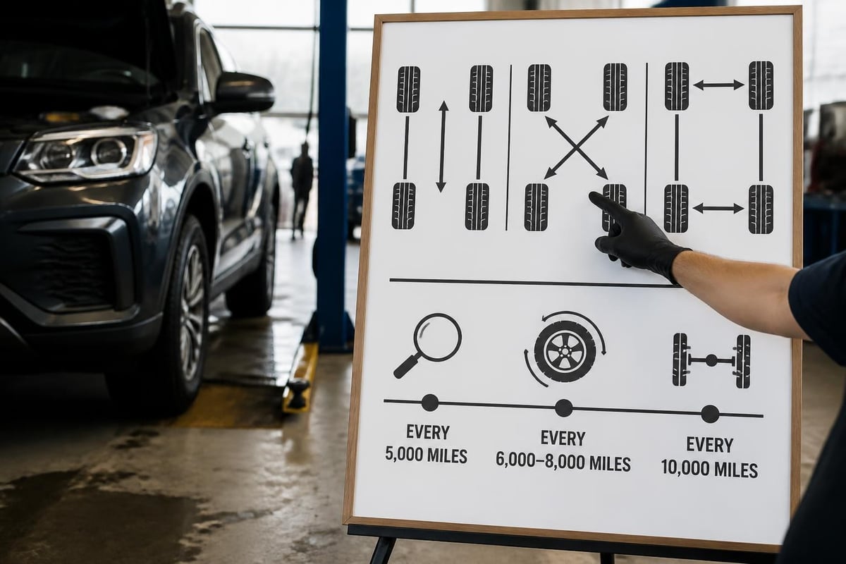 SUV tire maintenance schedule