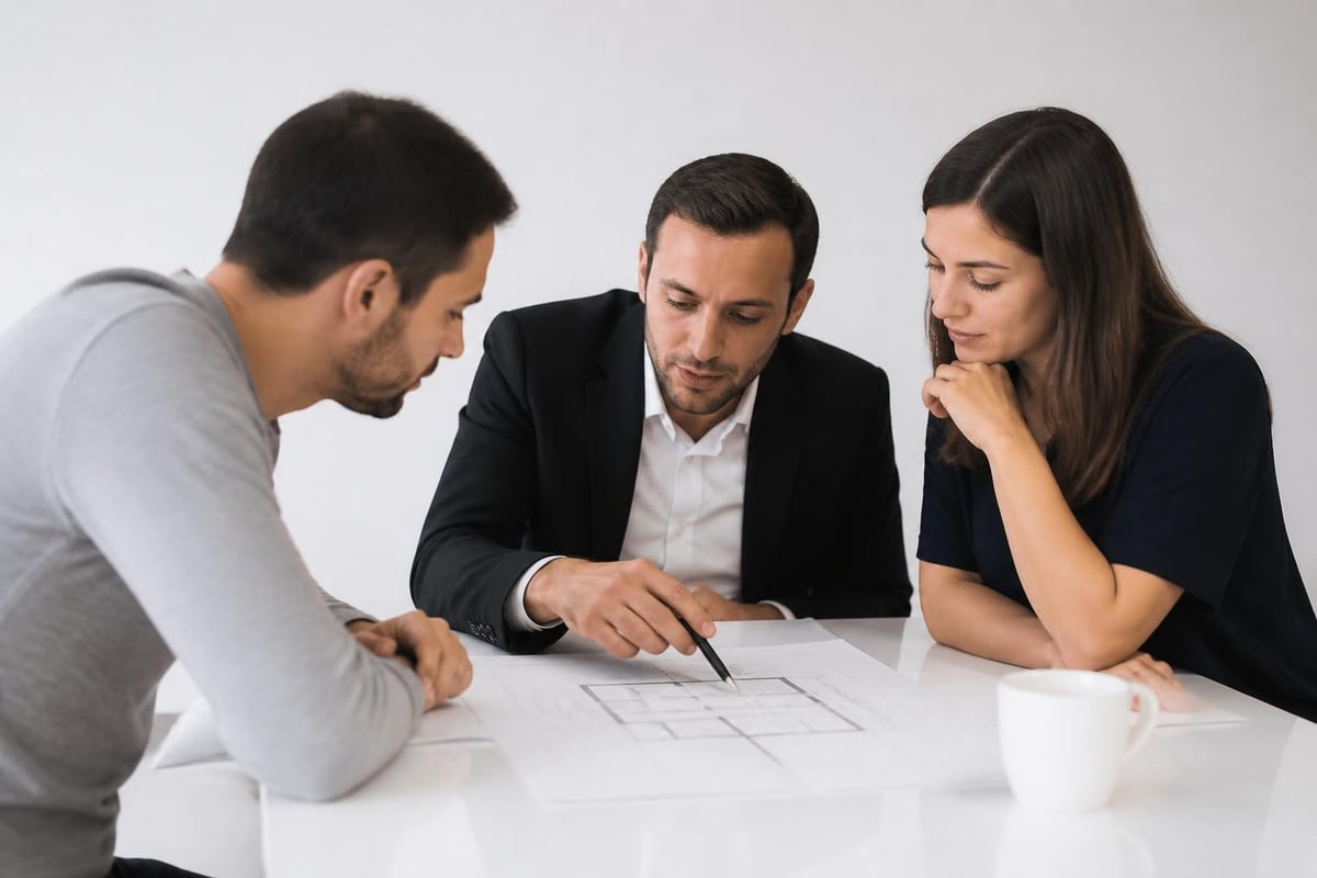 Builder contract components and negotiations