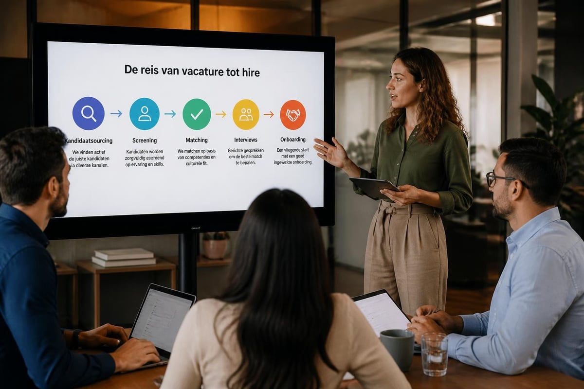 Digitale recruitment workflow