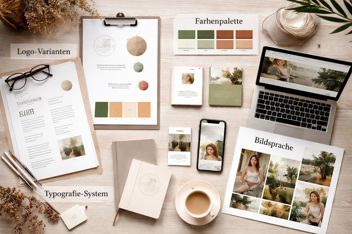 Corporate Design Elemente und Markenidentität