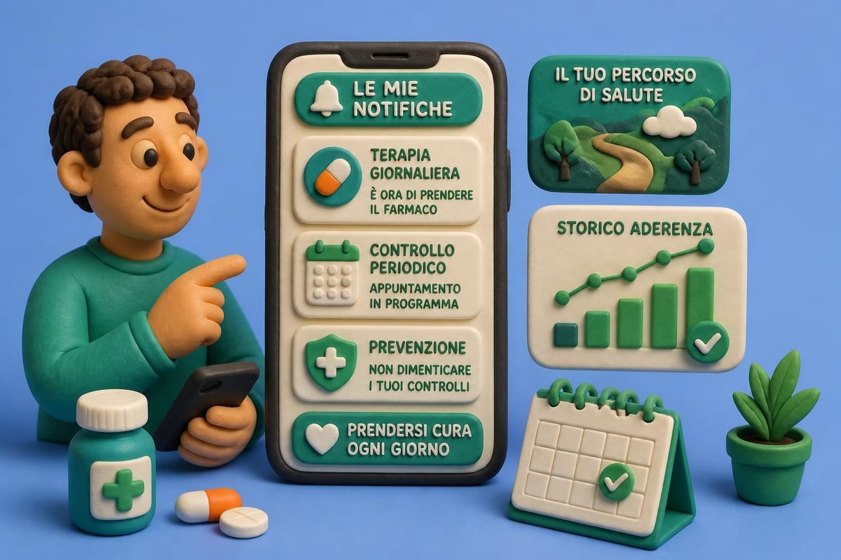 Promemoria terapie personalizzati