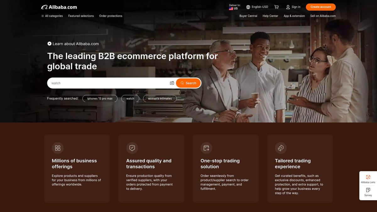 7 Essential Business To Business Sites You Should Know in 2026 - Alibaba.com