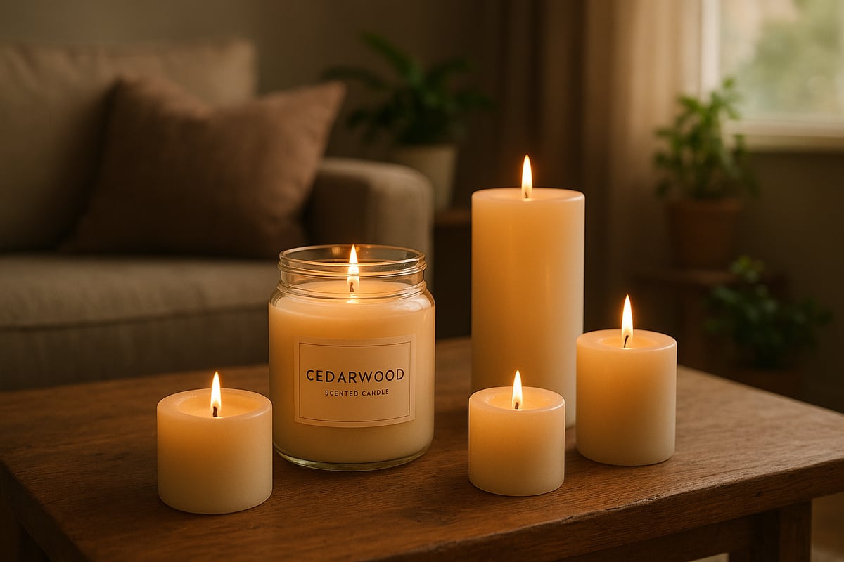 Benefits of Cedarwood Scented Candles