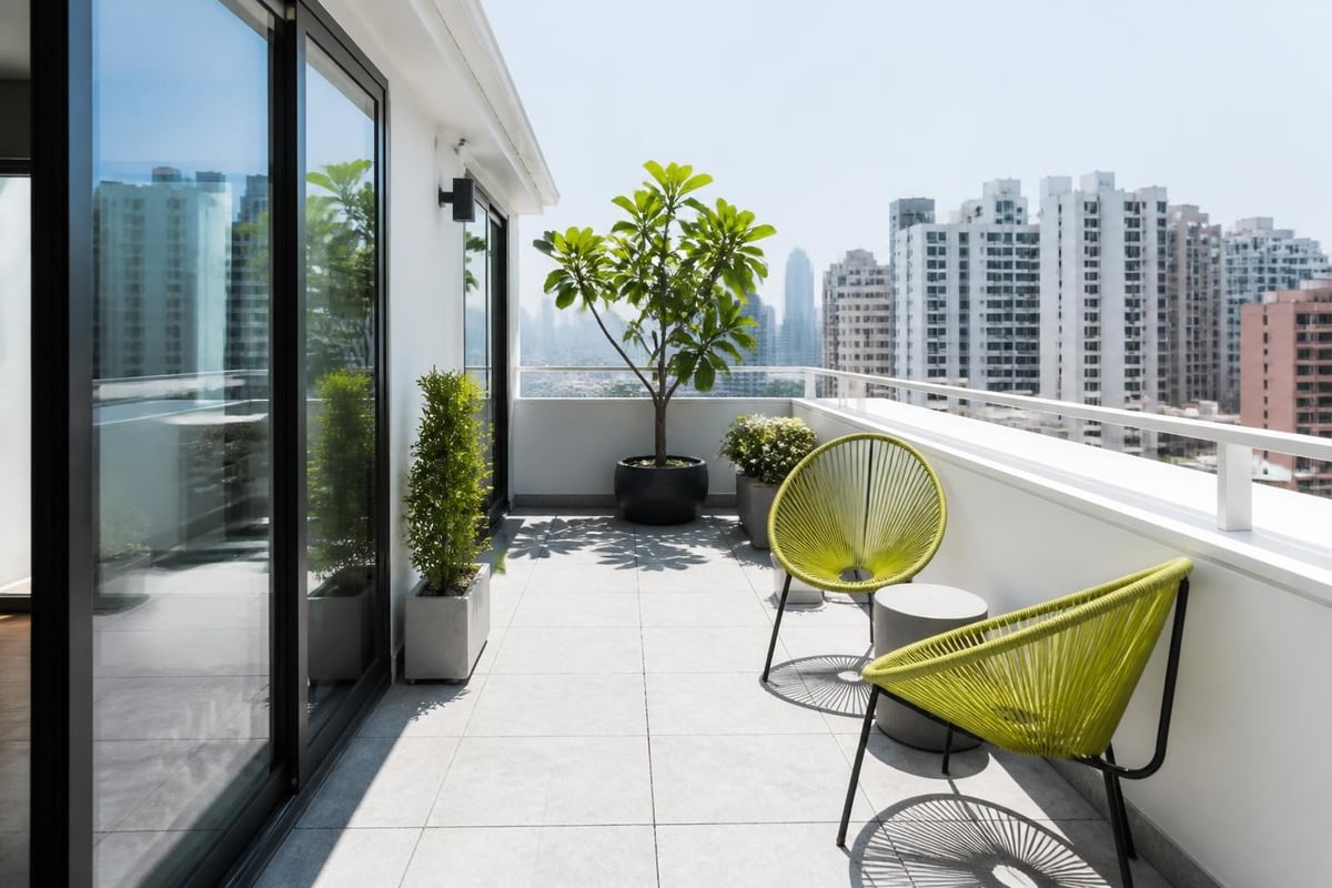 Space planning for small patios