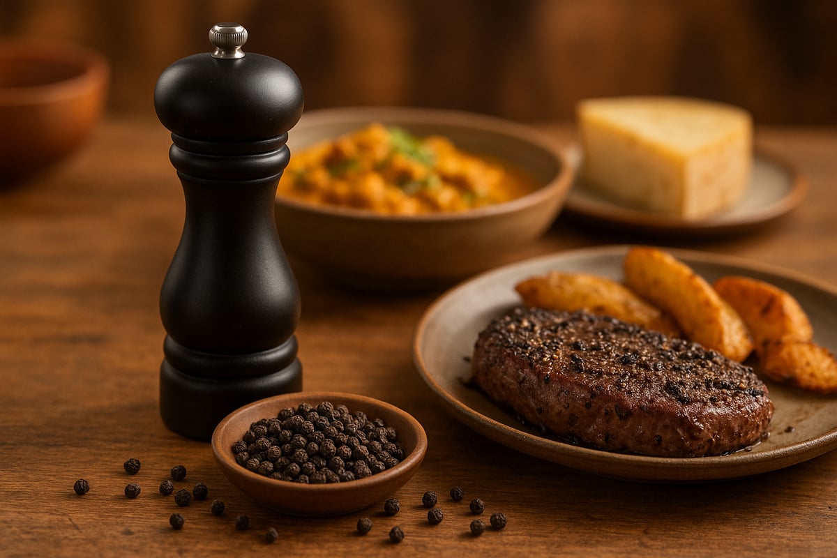 Usages Culinaires et Gastronomiques du Poivre Noir