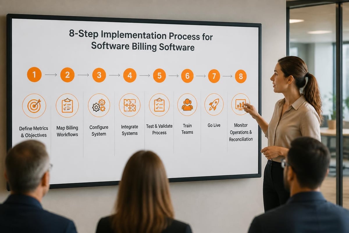 Software Billing Software: Complete Guide for 2026 Billing implementation steps