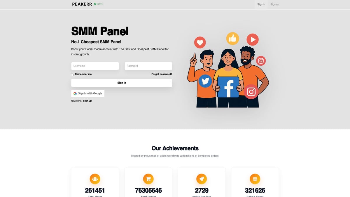 Top 7 Best SMM Services You Need to Try in 2026 - Peakerr