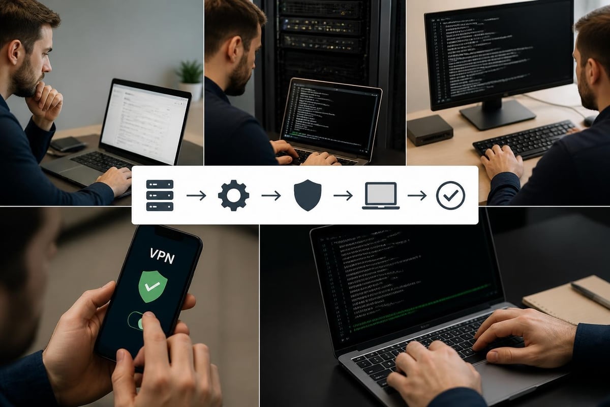 OpenVPN deployment workflow