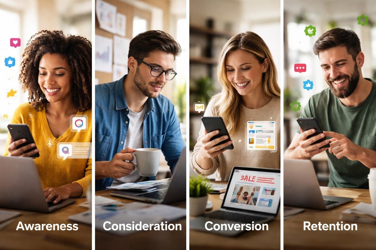 Customer journey touchpoints