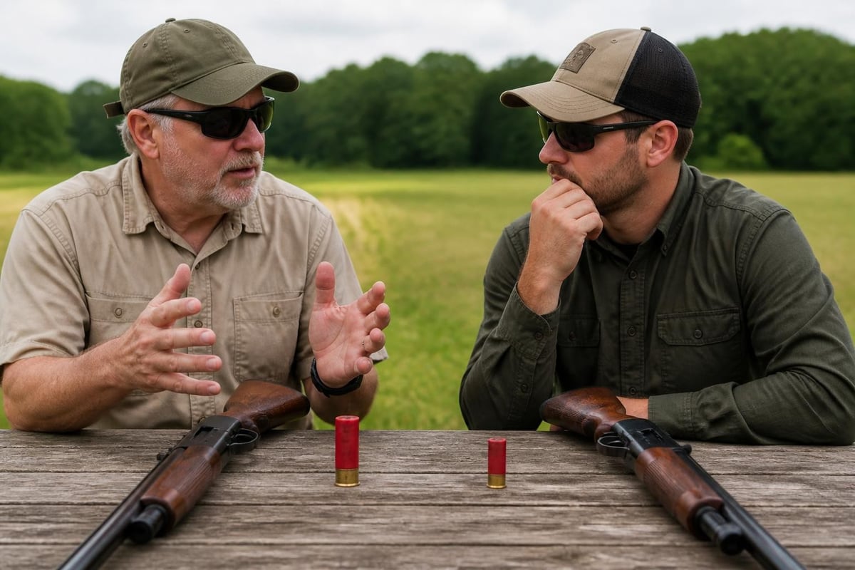 Comparing 12-gauge versus 20-gauge shotguns