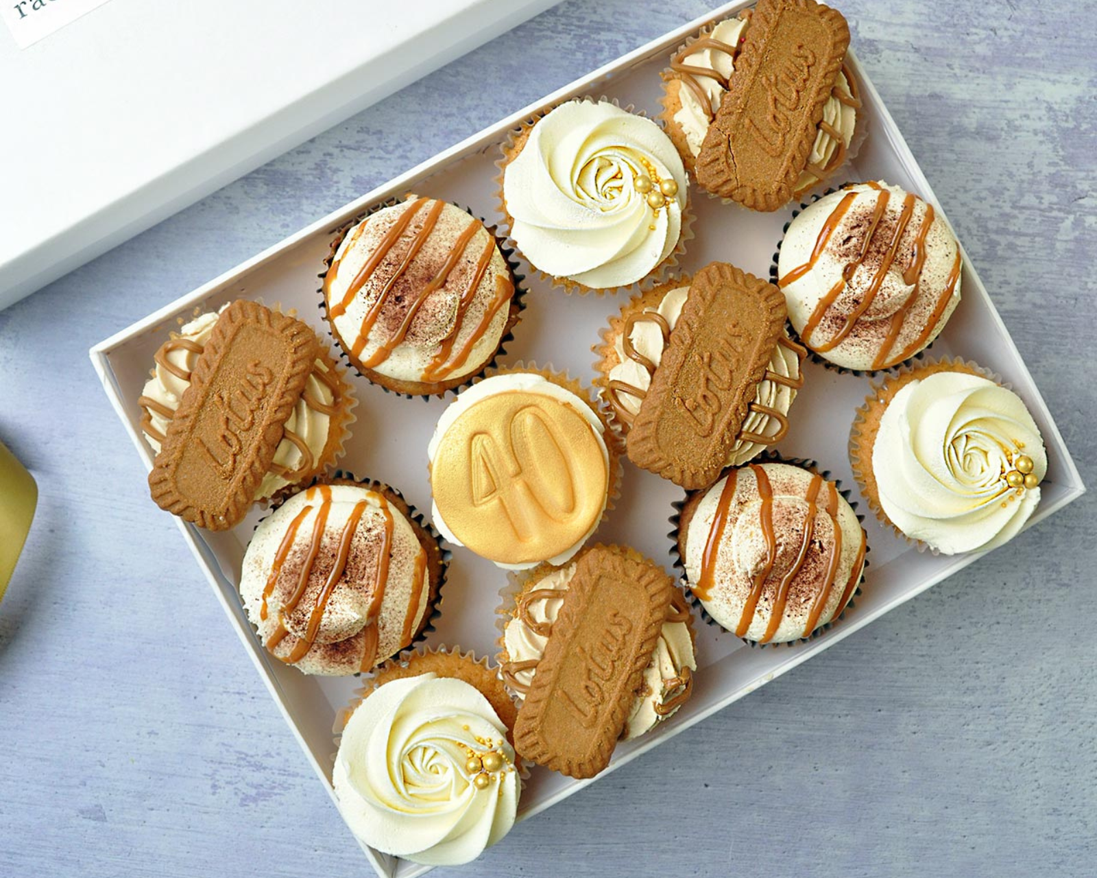 40th Birthday Cupcakes