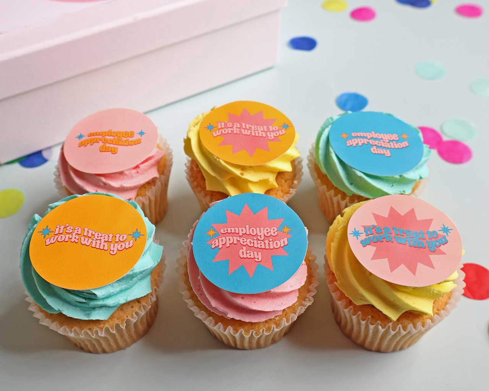 Employee Appreciation Day Cupcakes