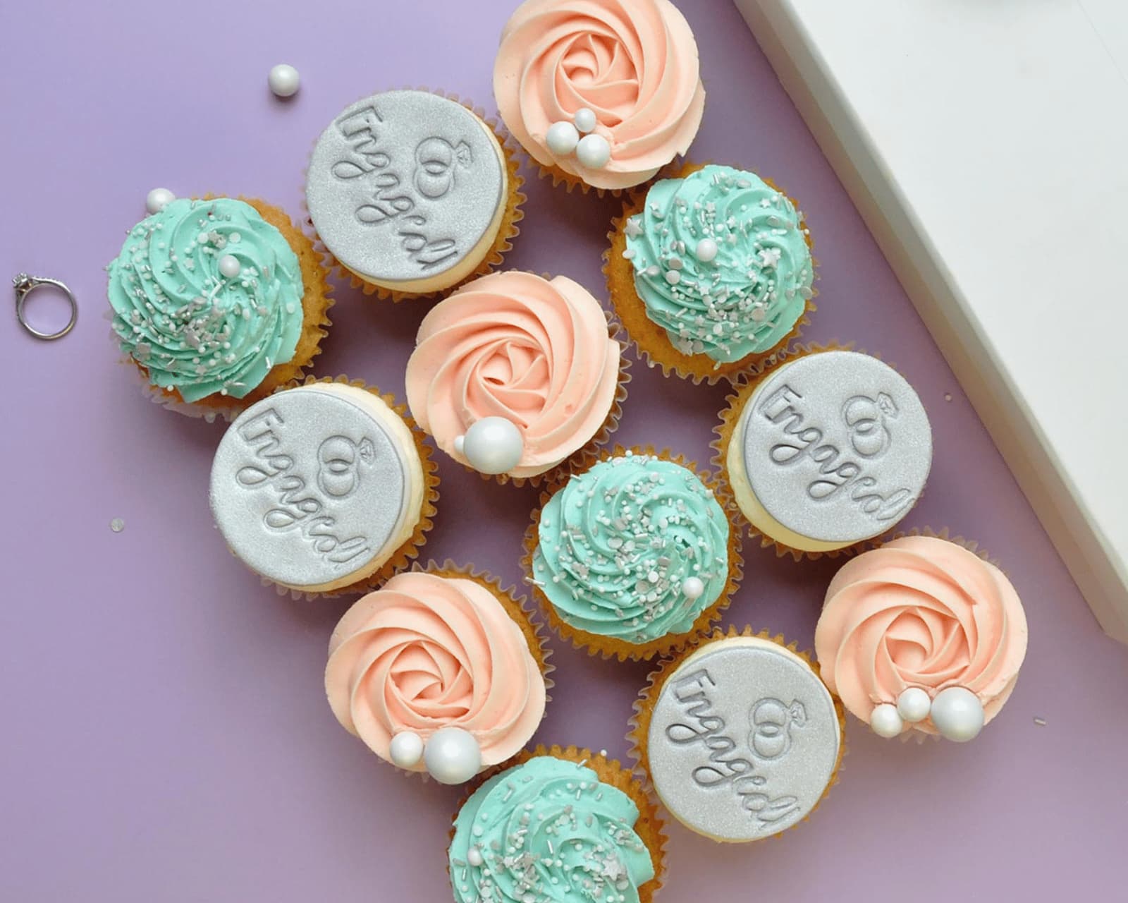 Engagement Cupcake Selection