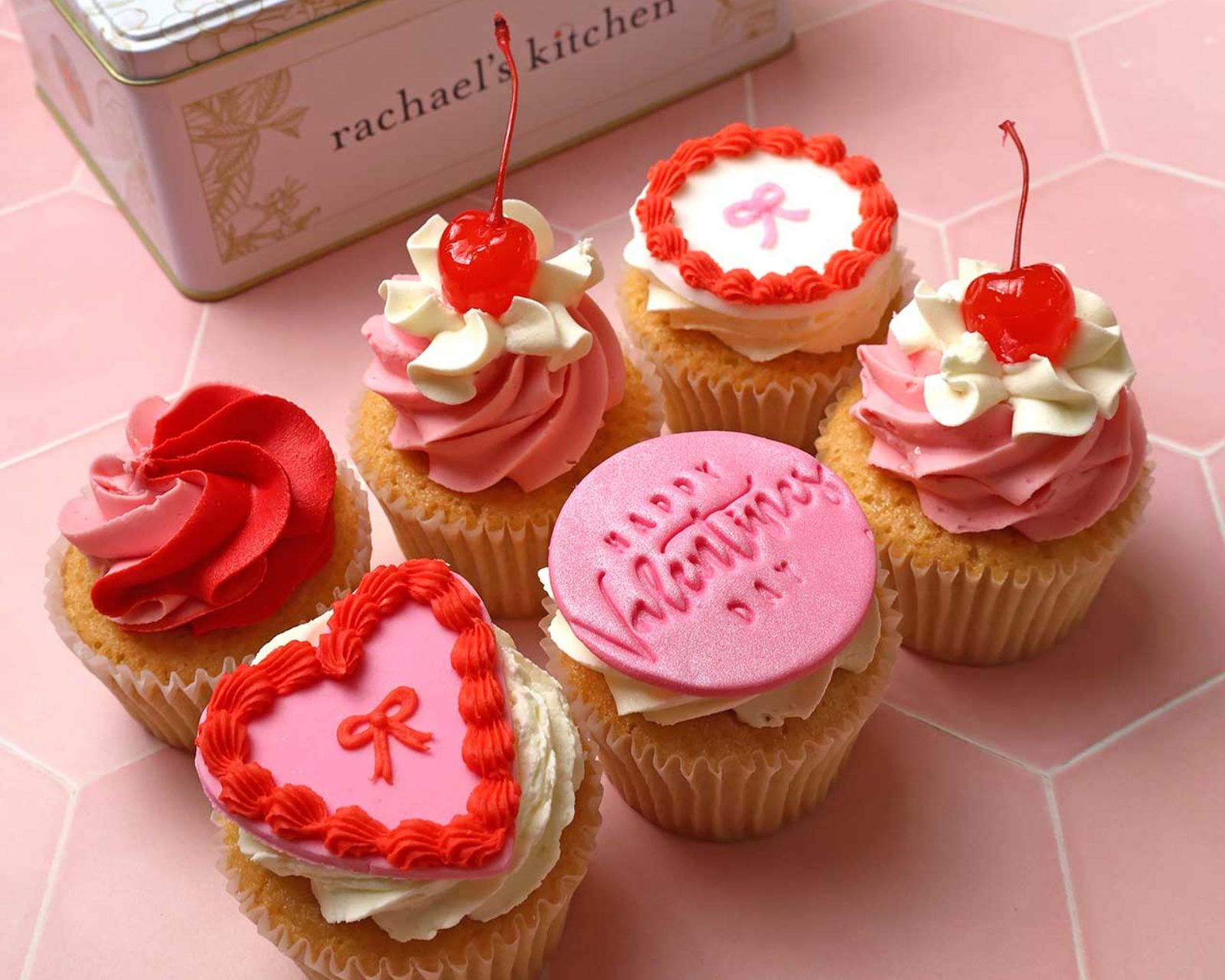 Valentine's Day Gluten-Free Cupcake Selection