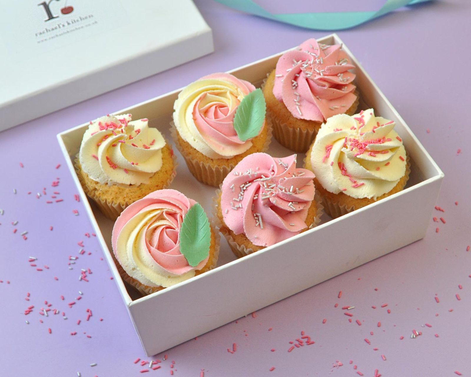 Pink Birthday Gluten-Free Cupcake Selection