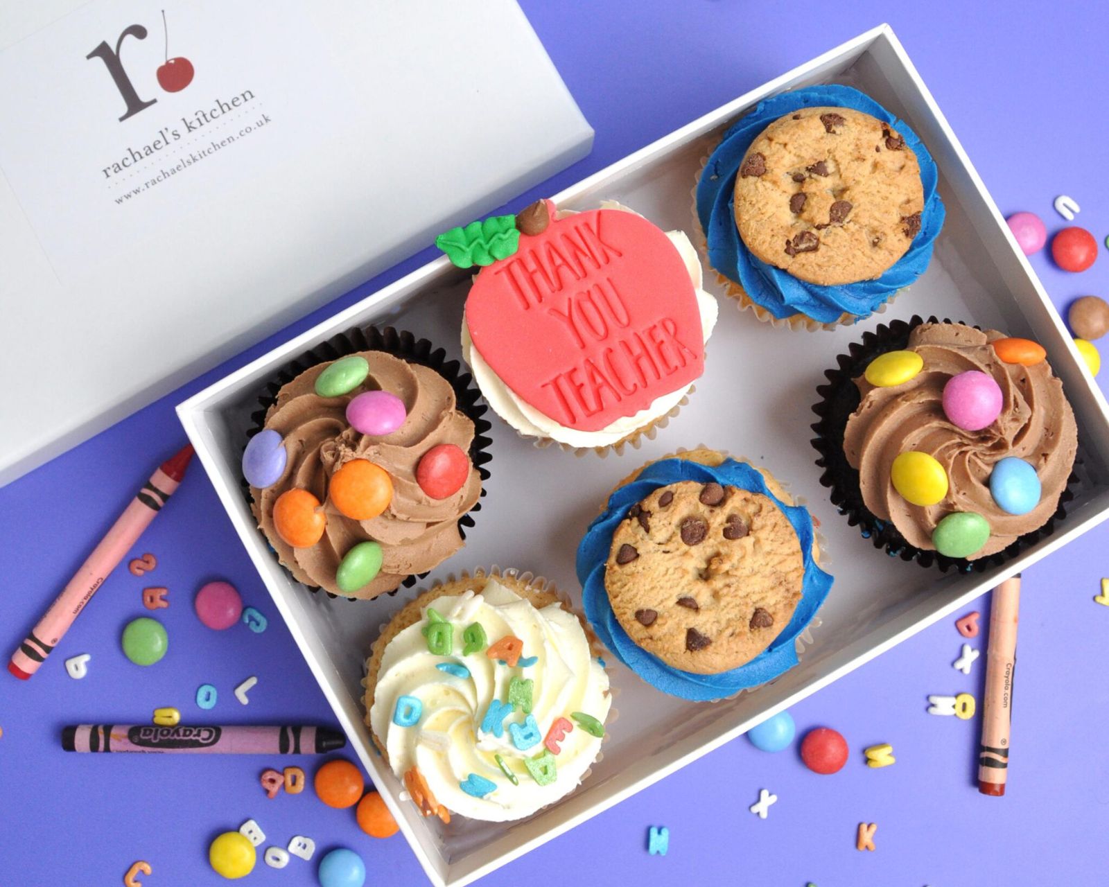 Thank You Teacher Cupcakes