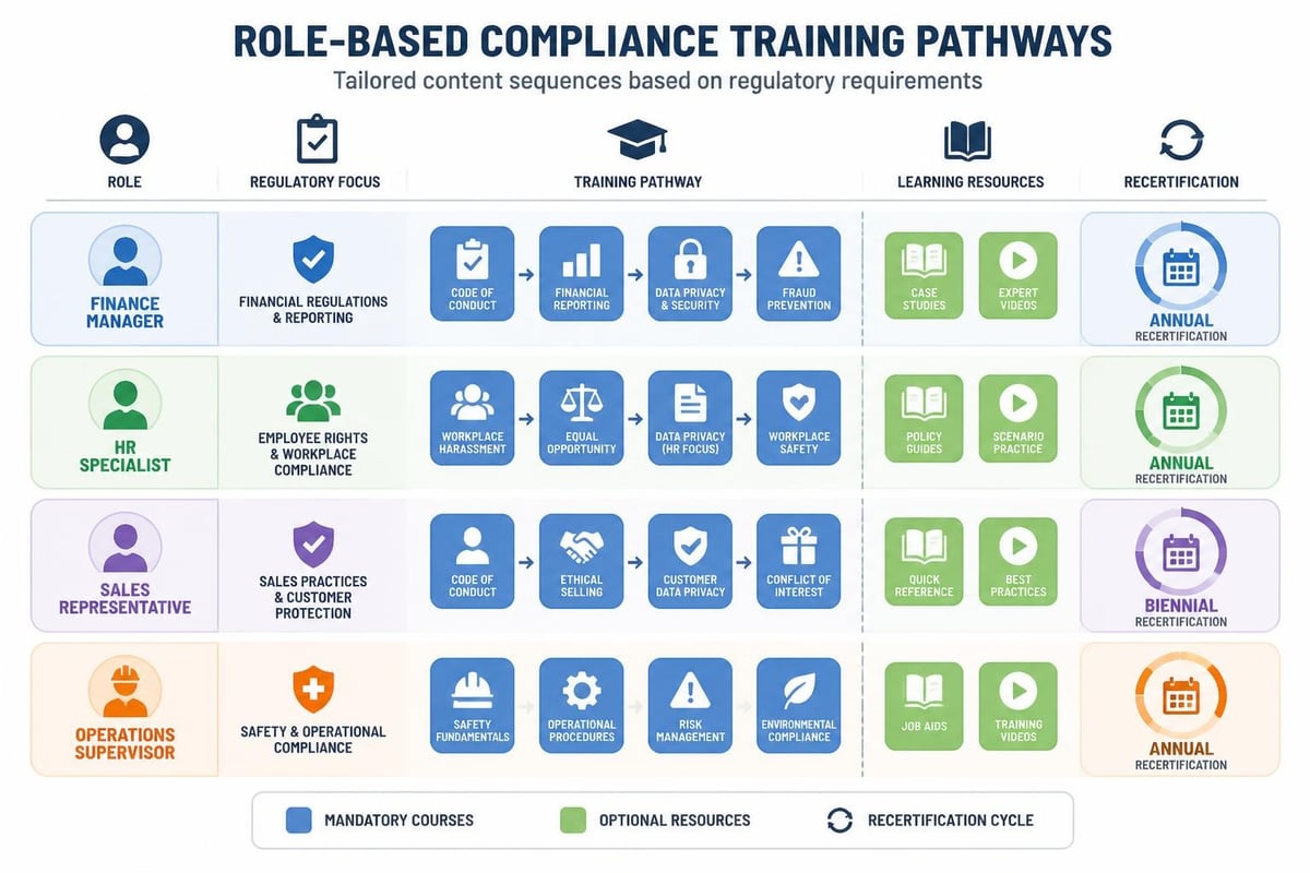 Compliance learning pathway