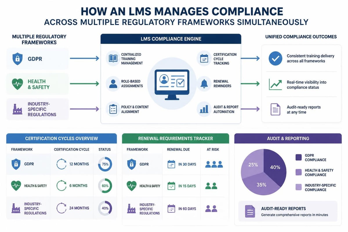 Multi-framework compliance