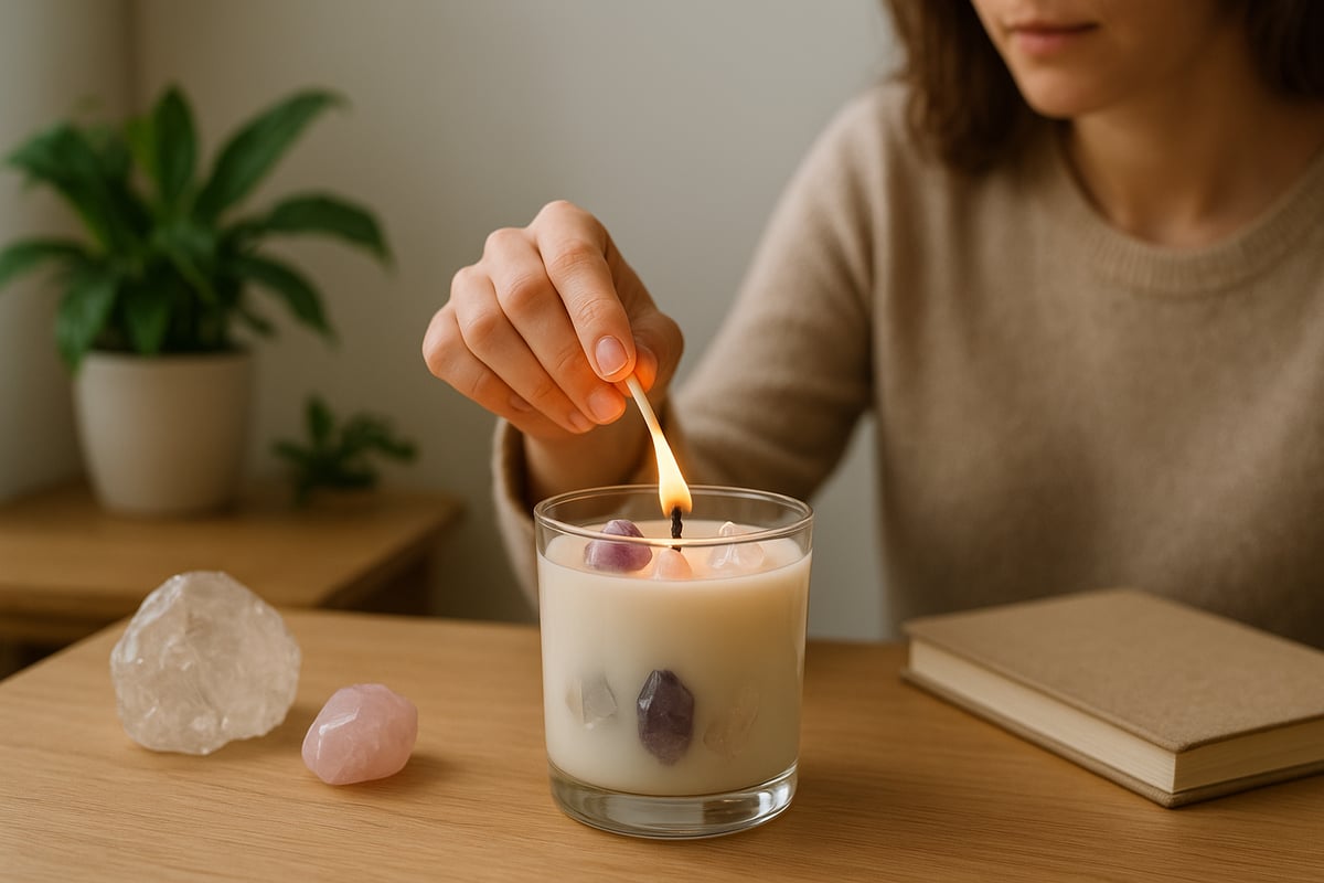 How to Use Crystal Candles for Maximum Benefit