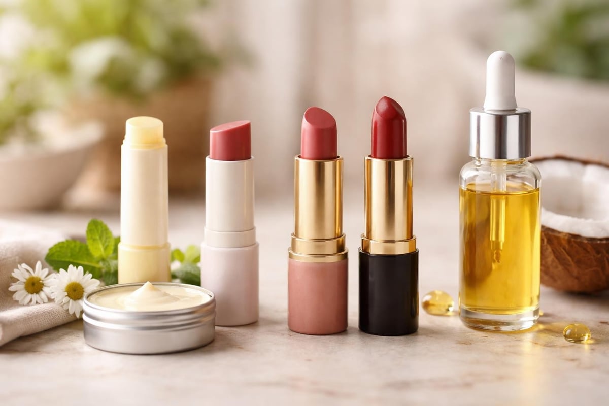 Lip care product categories