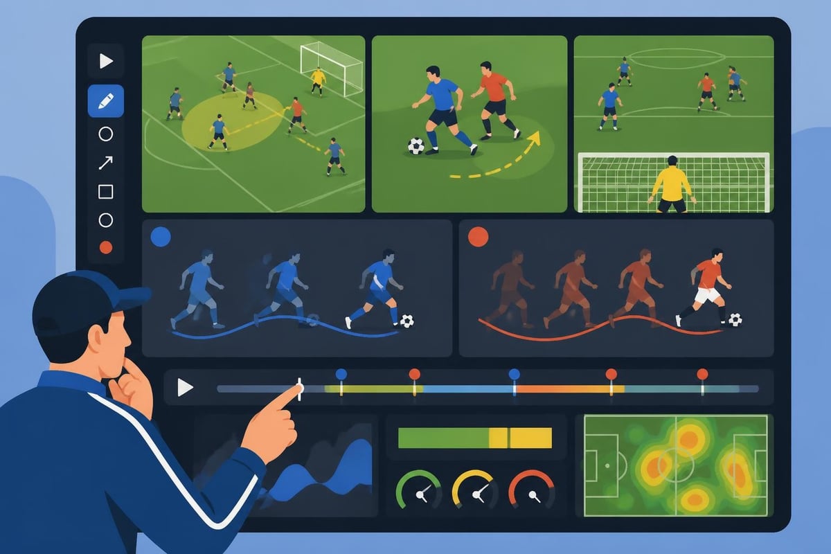 Sports coaching video analysis