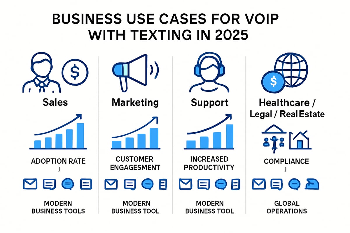 Use Cases for VoIP With Texting in 2025