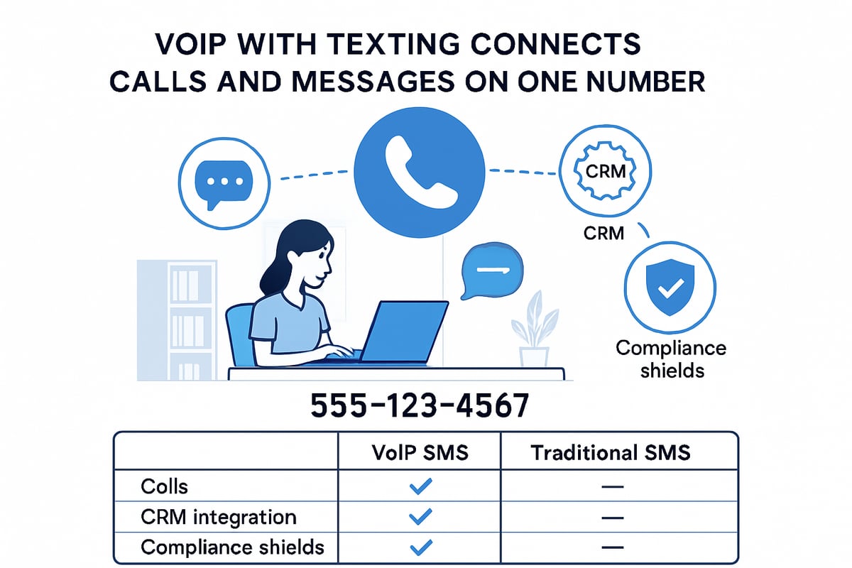 What Is VoIP With Texting?