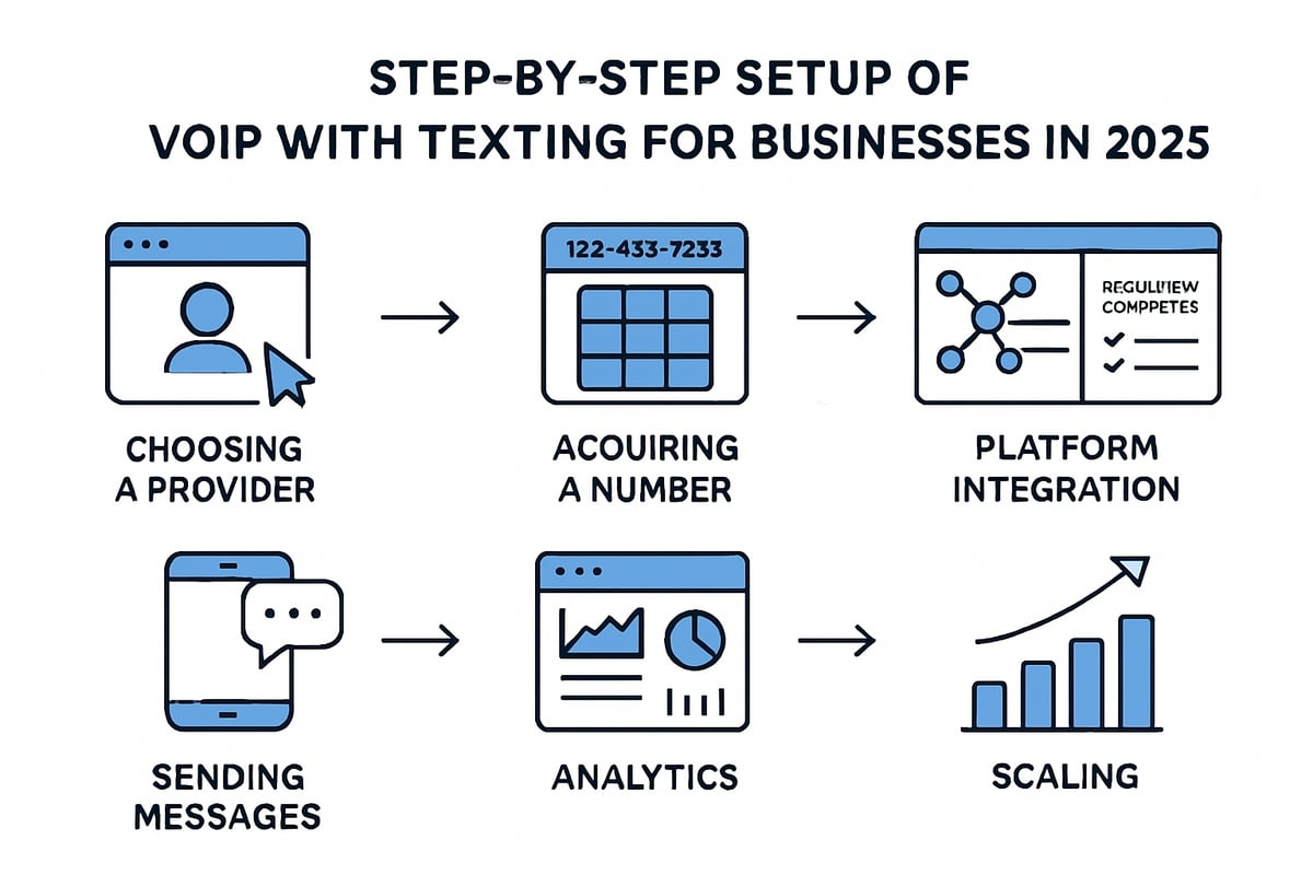 How VoIP With Texting Works: Step-by-Step Setup for 2025