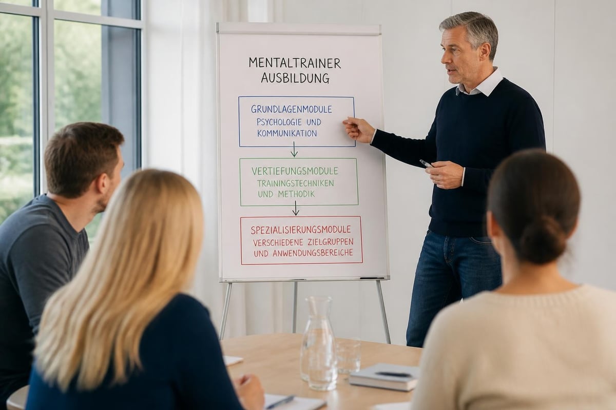 Mentaltrainer Ausbildungsstruktur
