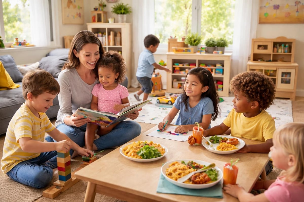 Home daycare advantages