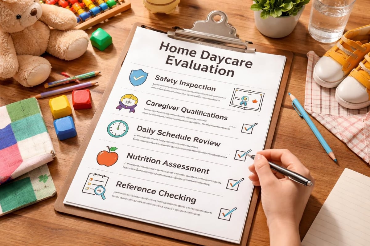 Daycare evaluation criteria
