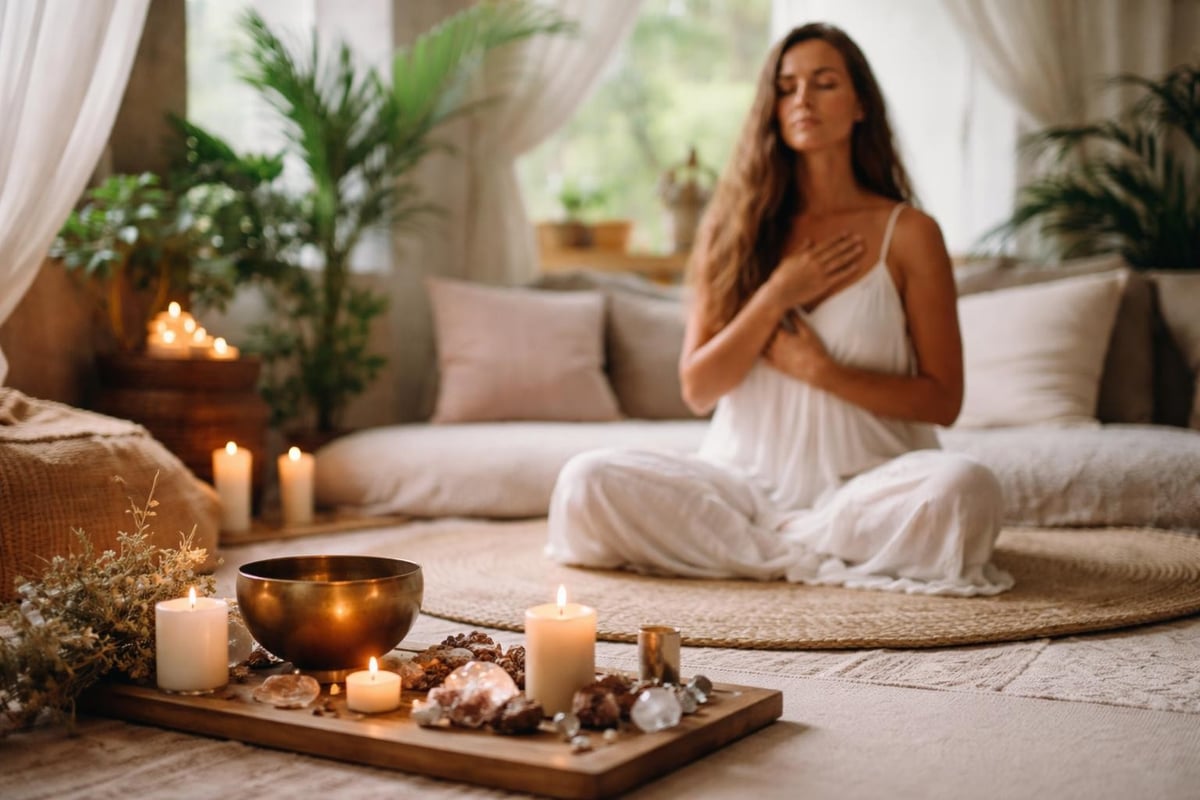 Spiritual retreat healing environment Spiritual retreat healing environment