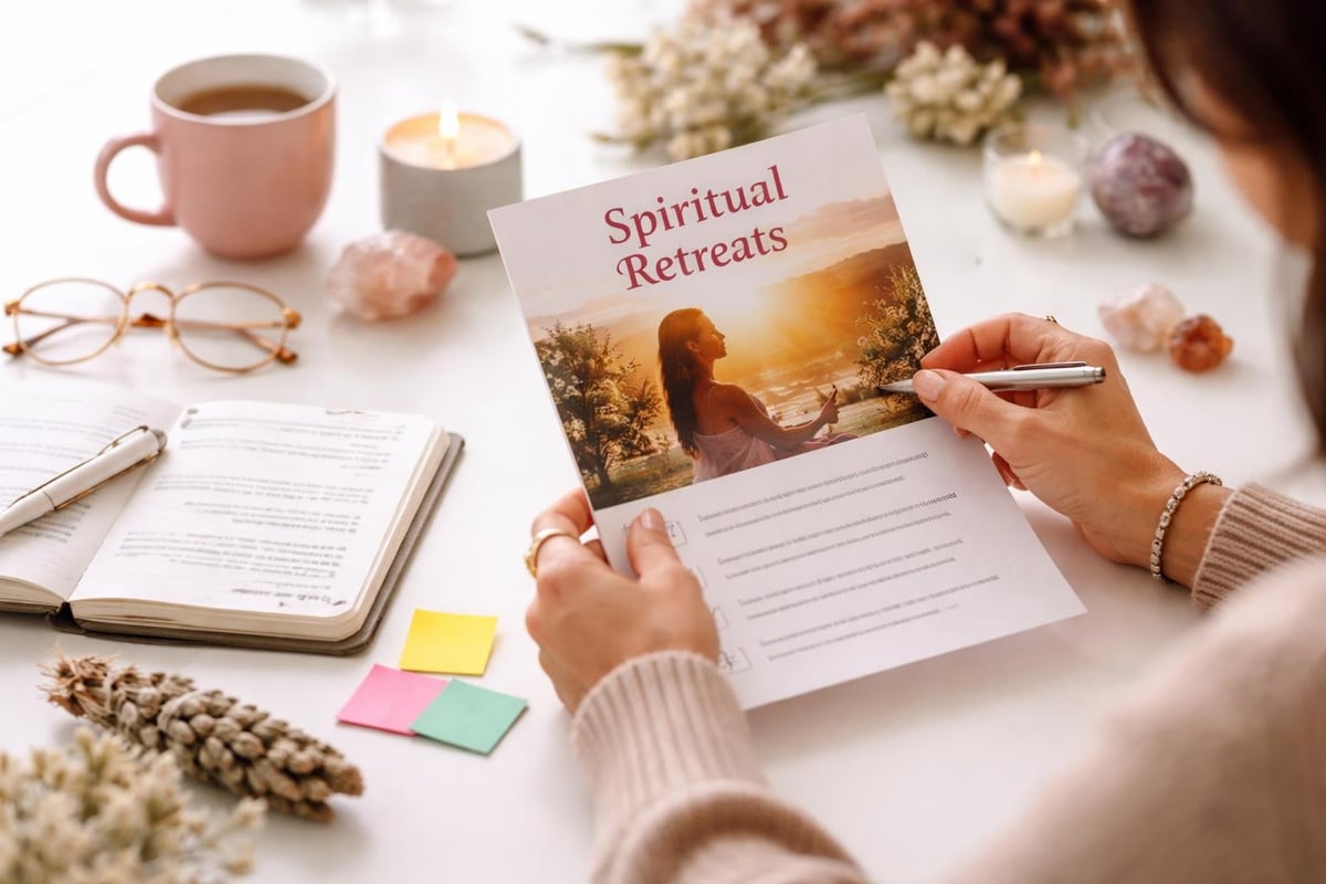 Choosing spiritual retreats Choosing spiritual retreats