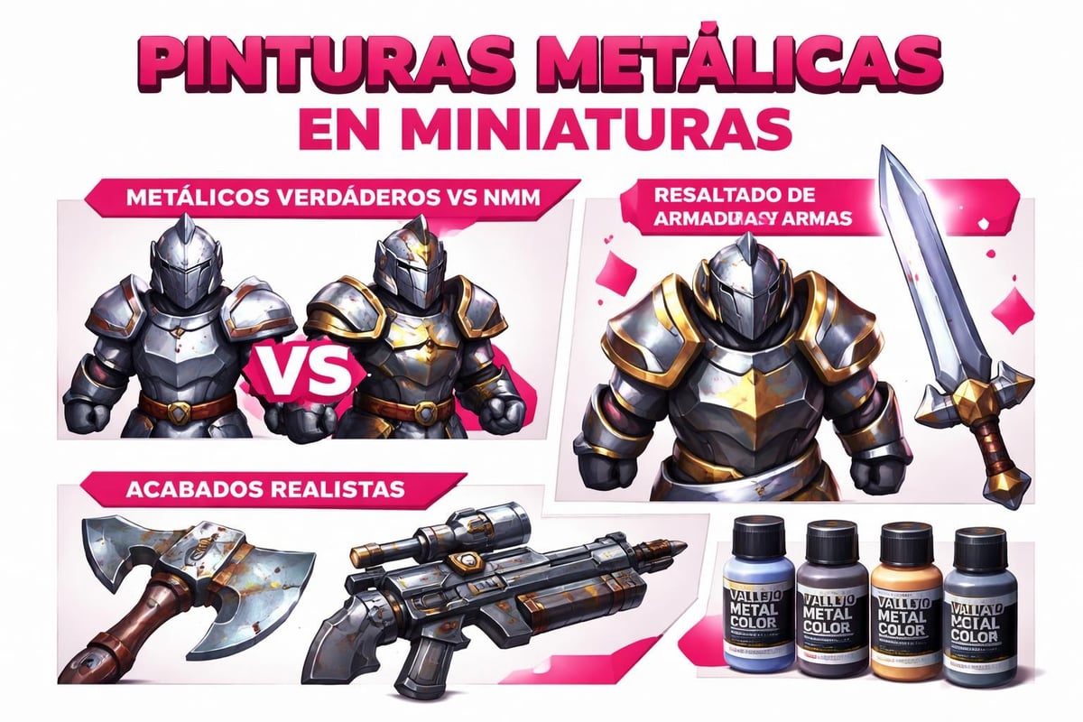 Metallic techniques