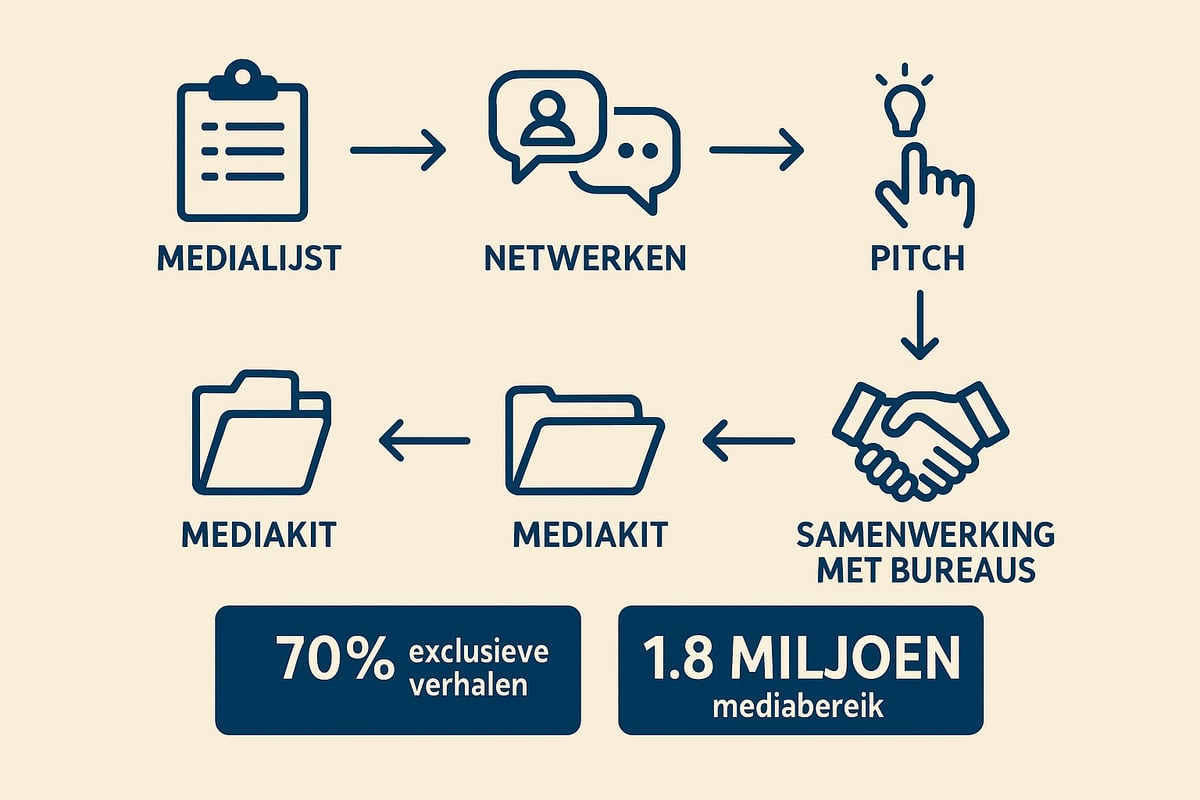 Stap 2: Media en Journalisten Benaderen