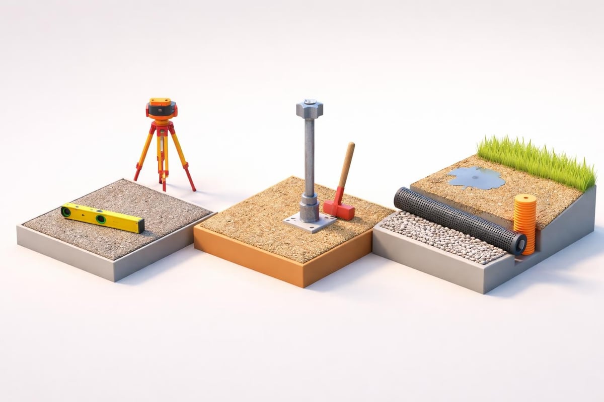 RV metal installation