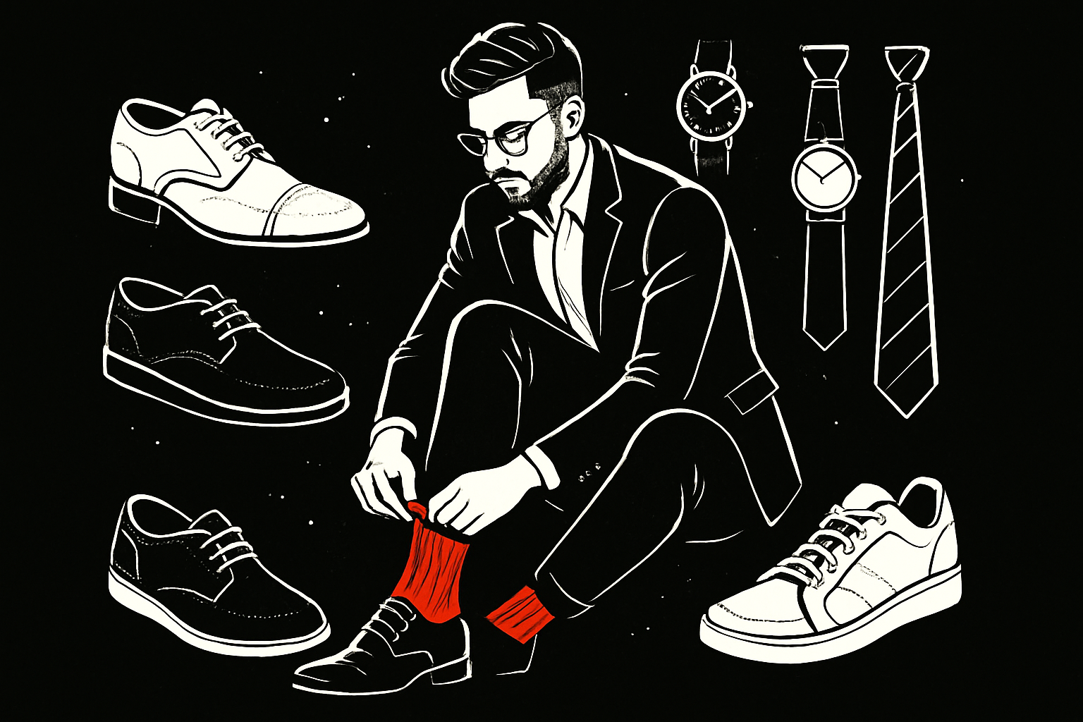 Why Red Socks Are a Must-Have in Men’s Fashion for 2025