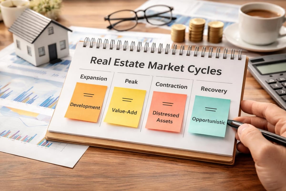 Real estate market cycle positioning