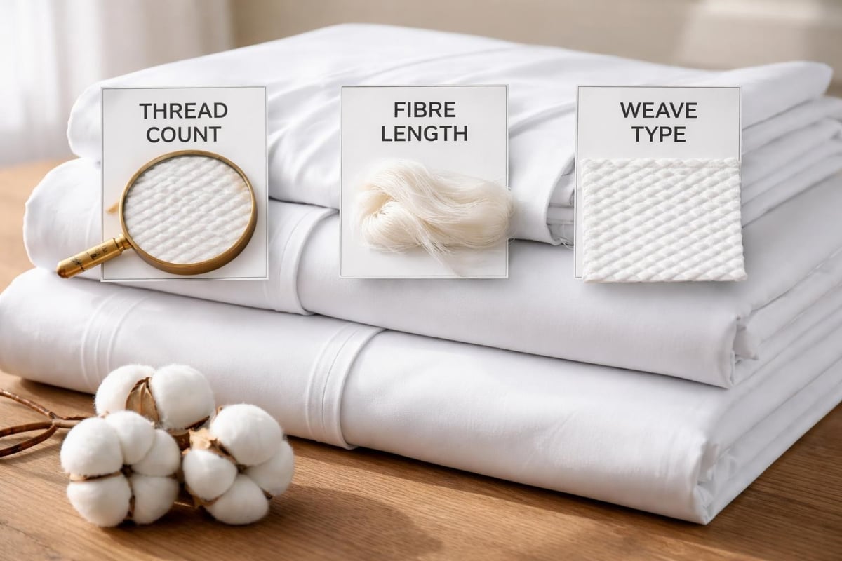 Thread count and fabric quality comparison
