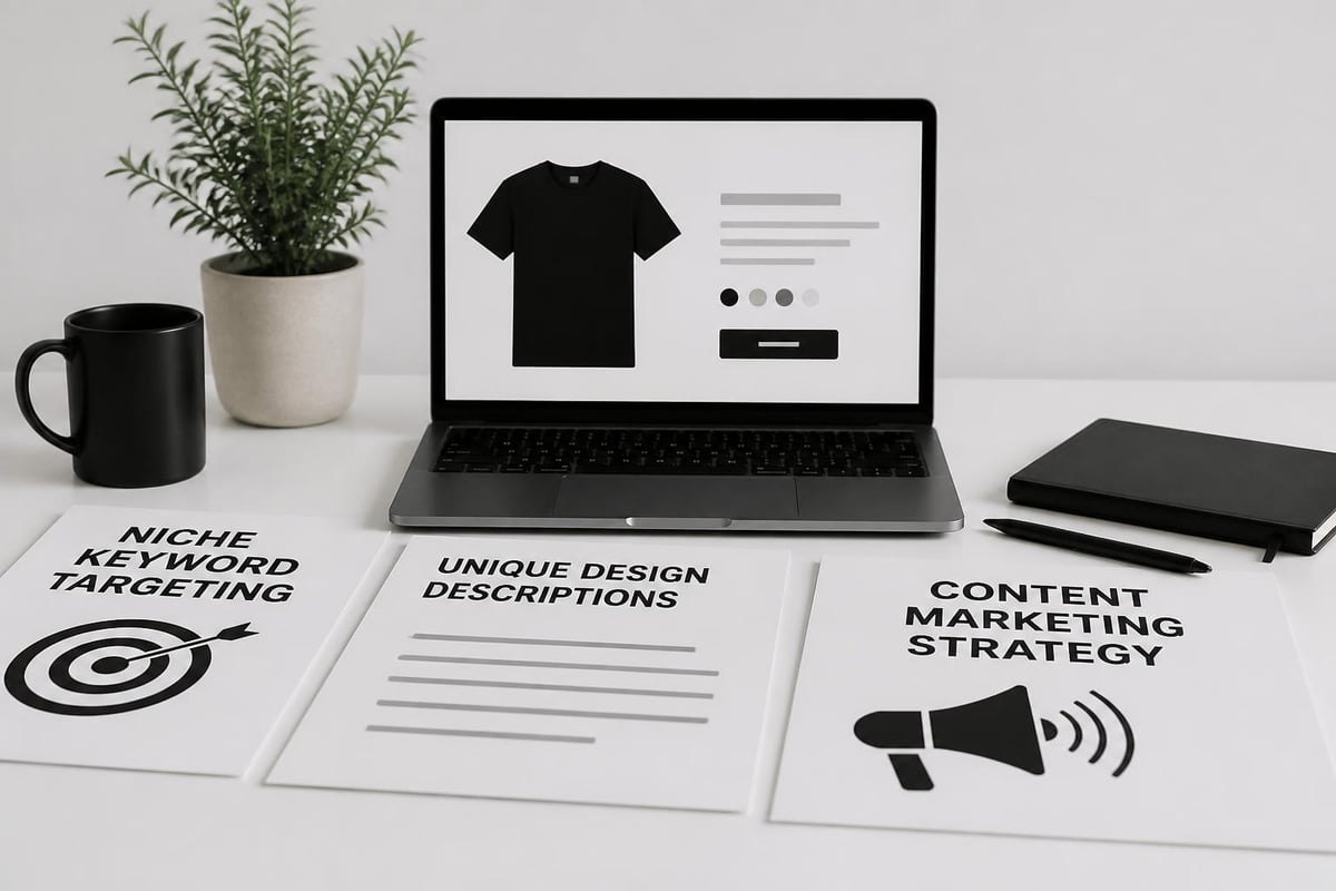 POD SEO foundation elements
