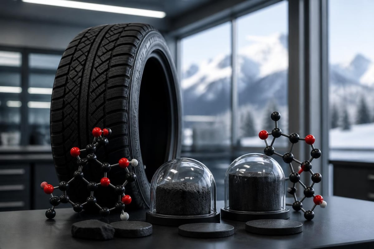 All season tyre tread compound performance