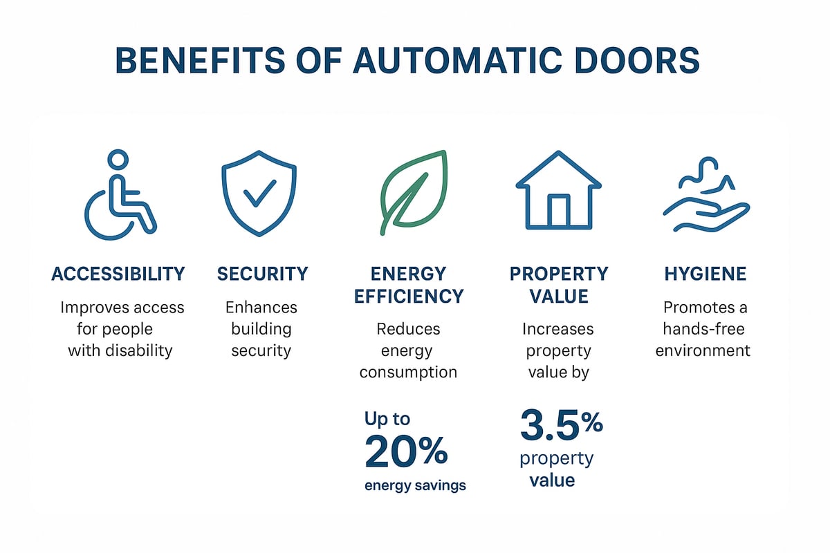 Benefits of Automatic Doors for Homes and Businesses
