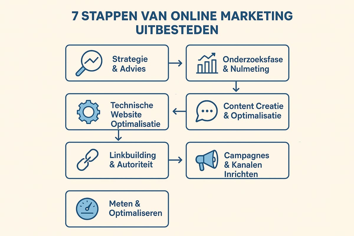 Het Stappenplan: Online Marketing Uitbesteden van A tot Z