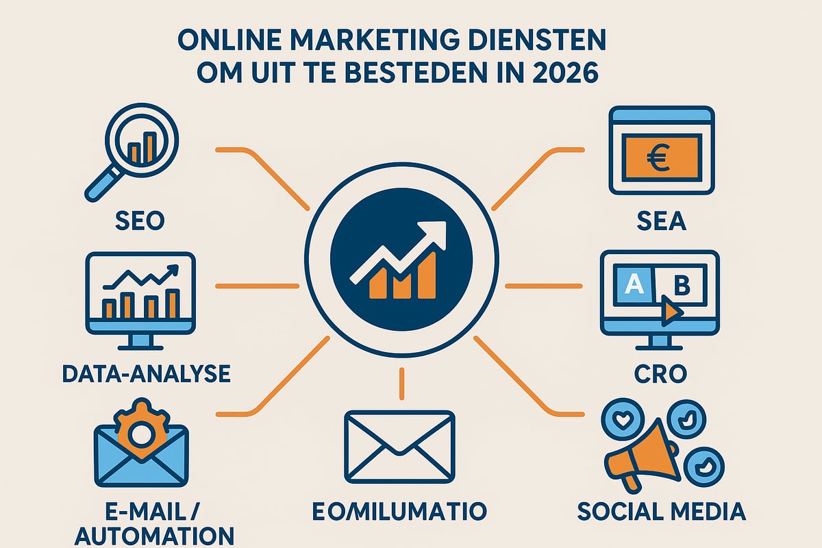 De Belangrijkste Online Marketing Diensten om uit te besteden