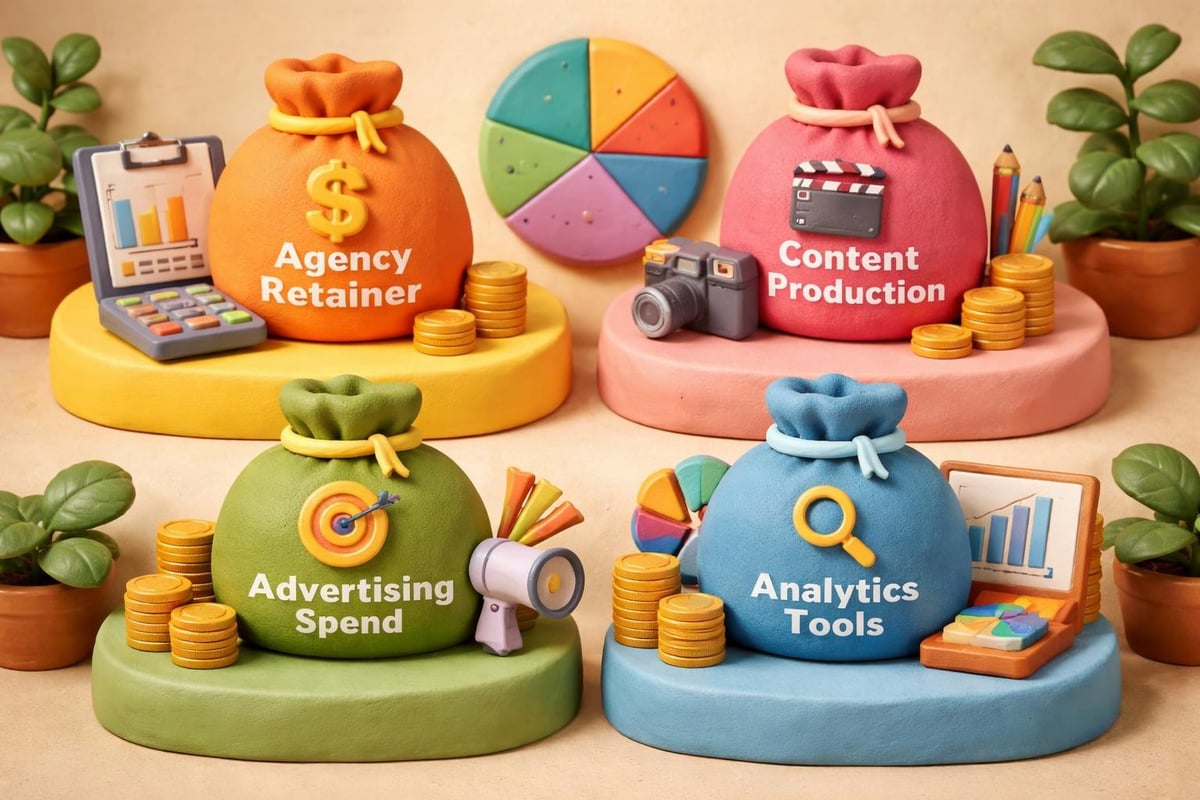 Social Marketing Agencies: A Complete Guide 3 Social marketing agency pricing components